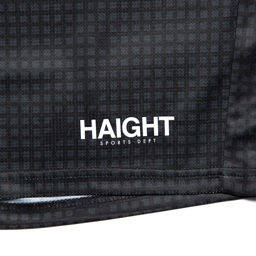 HAIGHT（ヘイト）NIGHT CAMO MESH SHORTS ブラック 左裾ブランドロゴプリント HTSS-265003