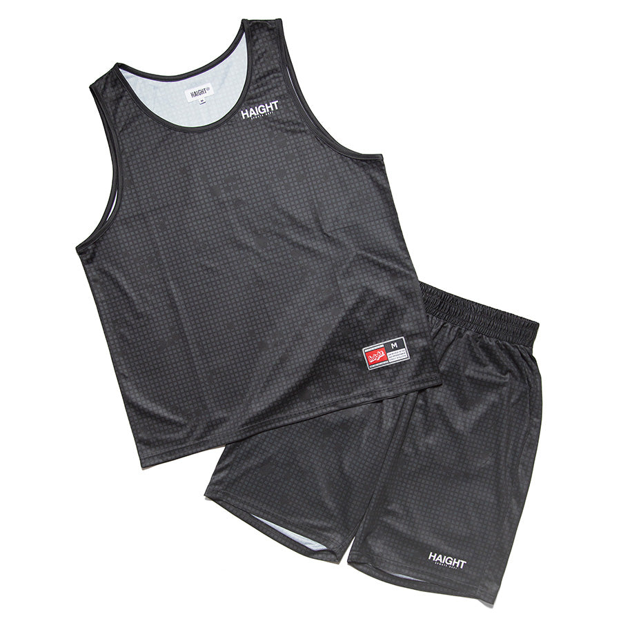 HAIGHT（ヘイト）NIGHT CAMO MESH SHORTS ブラック セットアップ着用参考 HTSS-265003