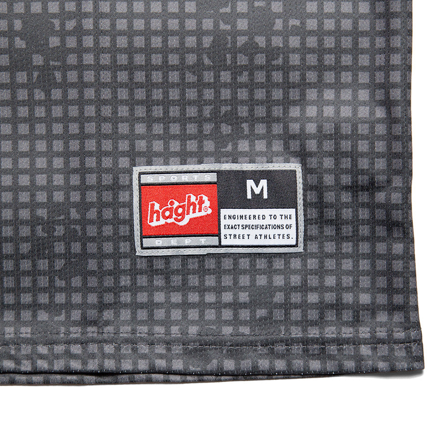 HAIGHT（ヘイト）NIGHT CAMO MESH TANK グレー 左裾ブランドロゴパッチ HTSS-269001