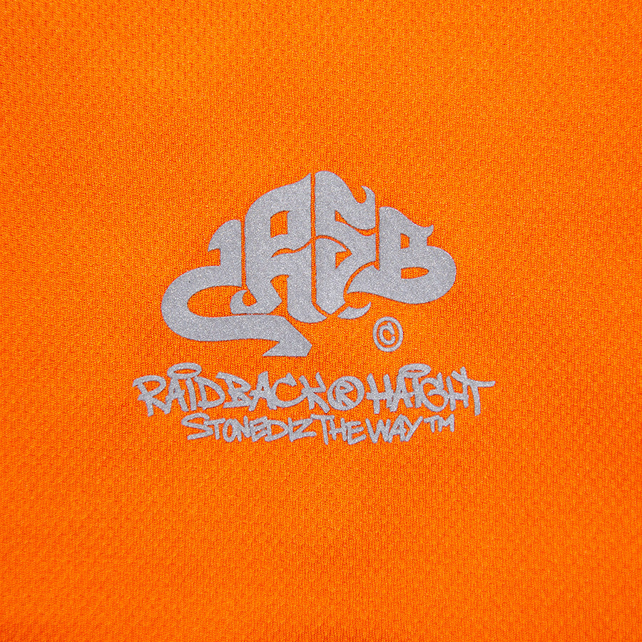 HAIGHT RAIDBACK CRSB DRY Tee オレンジ 左胸ロゴプリント