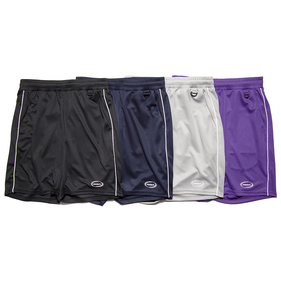 HAIGHT（ヘイト）OVAL LOGO DRY SHORTS ブラック ネイビー グレー パープル 4カラー HTSS-265008