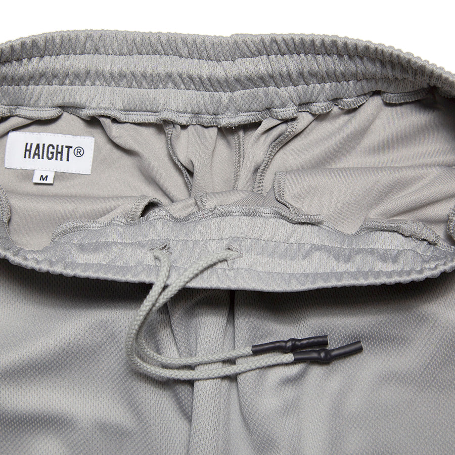 HAIGHT（ヘイト）OVAL LOGO DRY SHORTS グレー ウエストサイズ調整用紐 HTSS-265008
