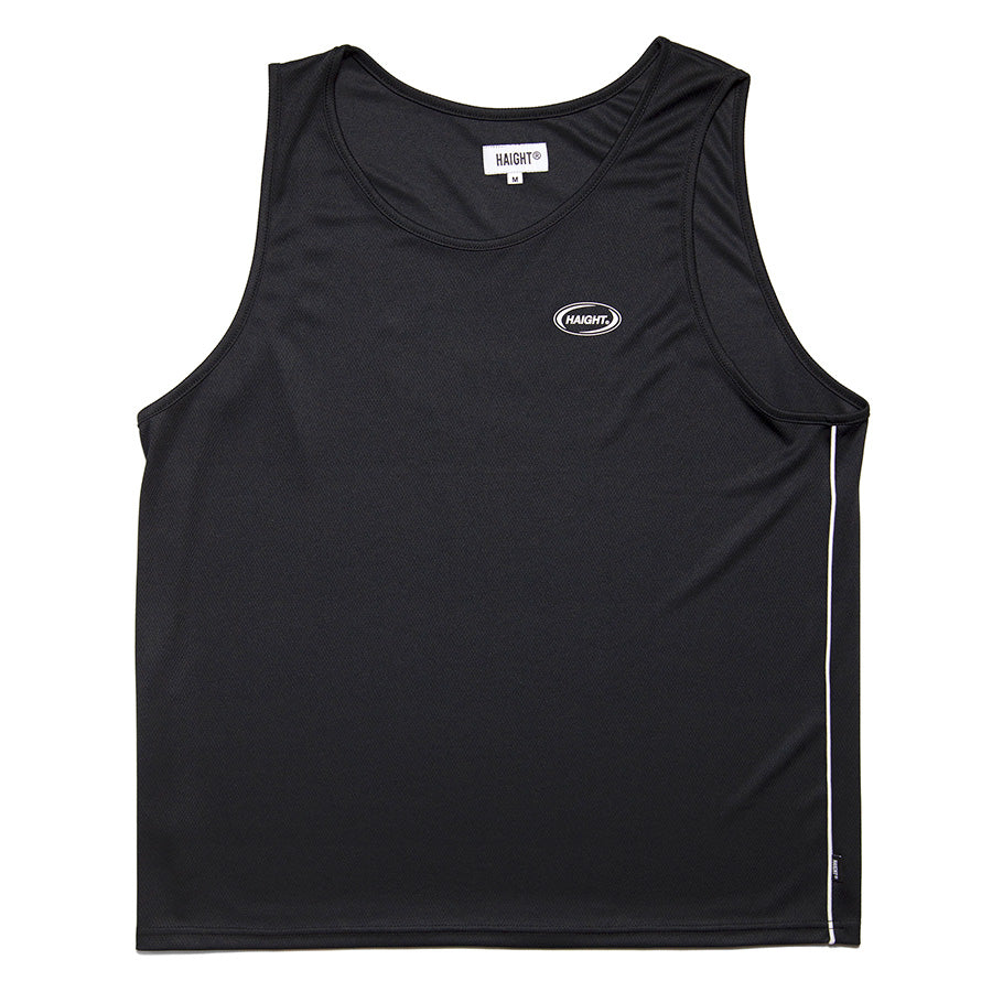 HAIGHT（ヘイト）OVAL LOGO DRY TANK ブラック 正面平置き HTSS-269003