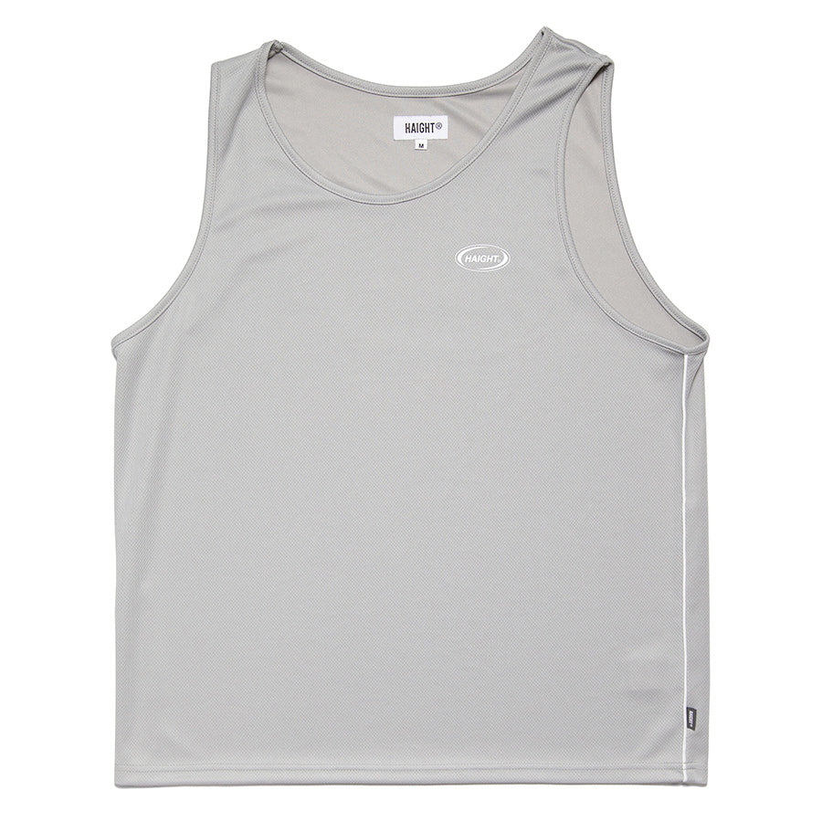 HAIGHT（ヘイト）OVAL LOGO DRY TANK グレー 正面平置き HTSS-269003