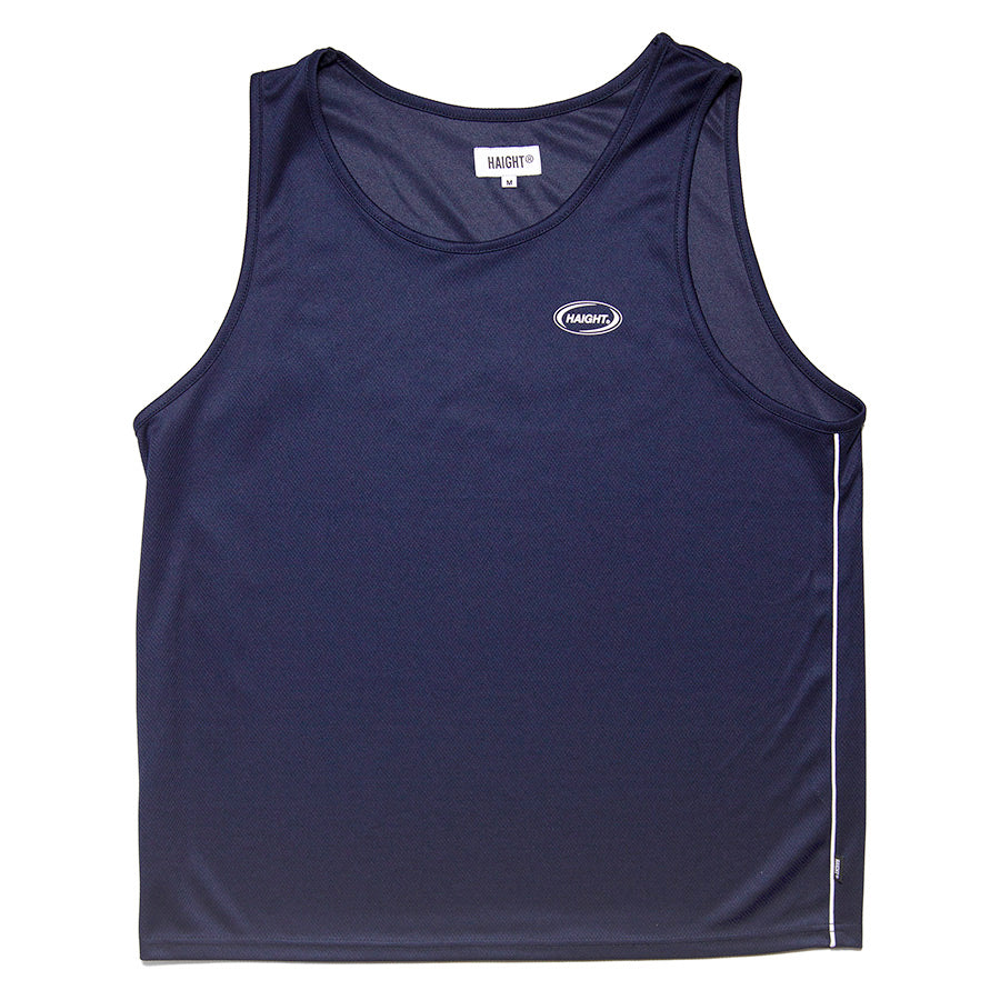 HAIGHT（ヘイト）OVAL LOGO DRY TANK ネイビー 正面平置き HTSS-269003