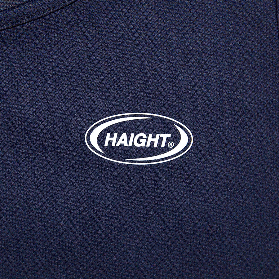 HAIGHT（ヘイト）OVAL LOGO DRY TANK ネイビー 左胸オーバルロゴプリント詳細 HTSS-269003
