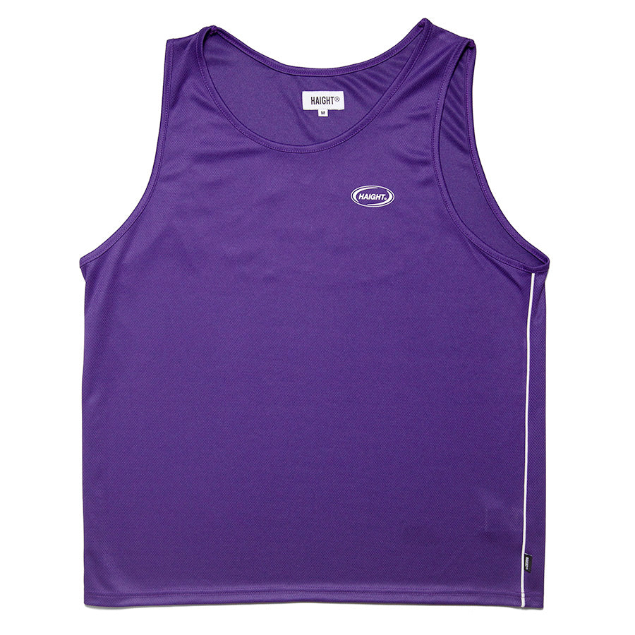 HAIGHT（ヘイト）OVAL LOGO DRY TANK パープル 正面平置き HTSS-269003