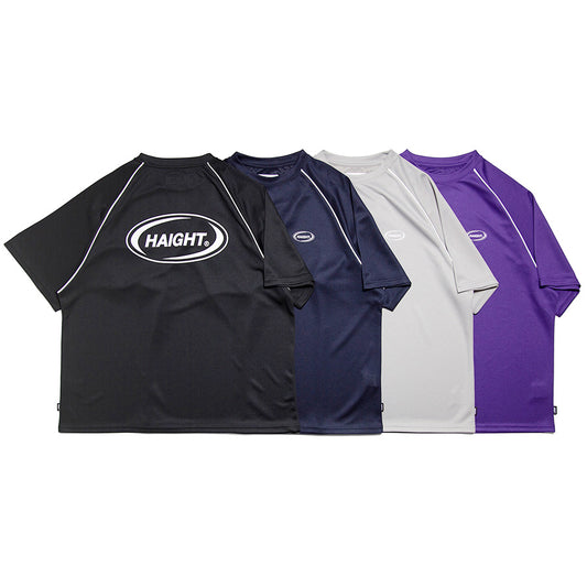 HAIGHT（ヘイト）OVAL LOGO DRY TEE ブラック ネイビー グレー パープル 4カラー HTSS-261007