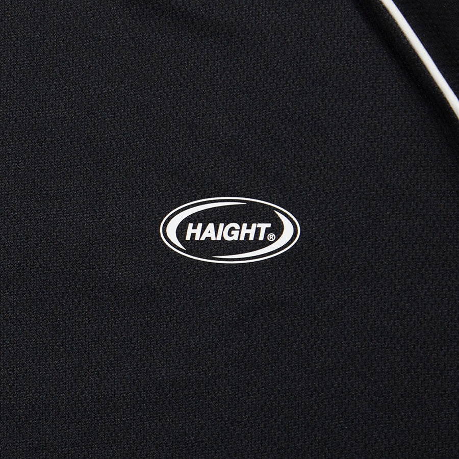 HAIGHT（ヘイト）OVAL LOGO DRY TEE ブラック 左胸オーバルロゴプリント HTSS-261007