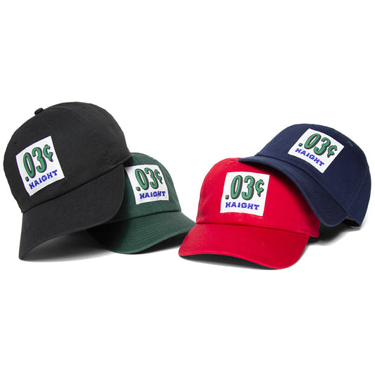 HAIGHT PATCH LOW CAP ブラック ネイビー レッド グリーン 4カラー HTAW-266003