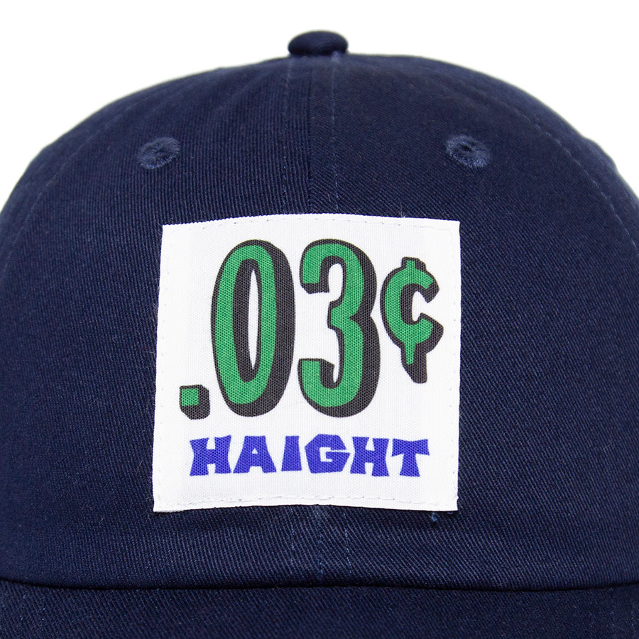 HAIGHT PATCH LOW CAP ネイビー RAT HOLE STUDIO フロントパッチ詳細 HTAW-266003