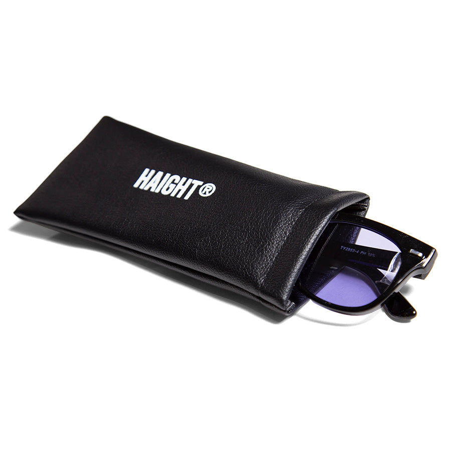HAIGHT（ヘイト）POLARIZED SUN GLASSES ブラック/グレー 専用ケース