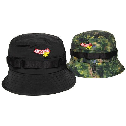 HAIGHT RAIDBACK JUNGLE HAT ft.CASPER カモ ブラック 2カラー展開 Pt.1