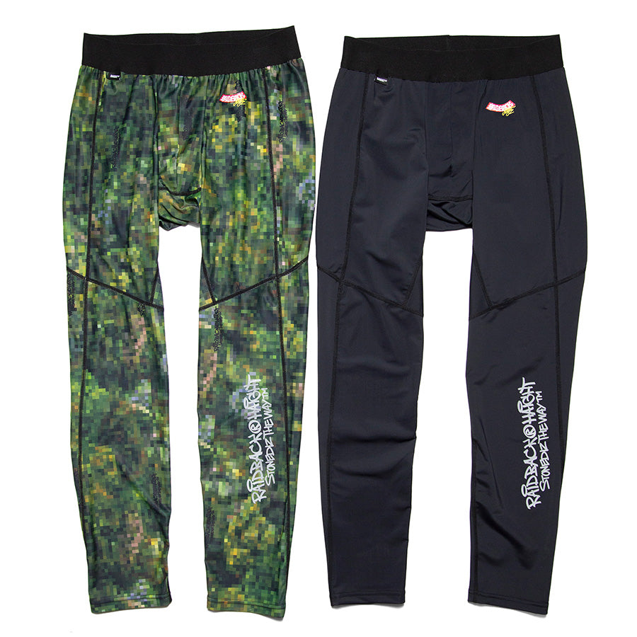 HAIGHT RAIDBACK LEGGINGS ft.CASPER カモ ブラック 2カラー展開