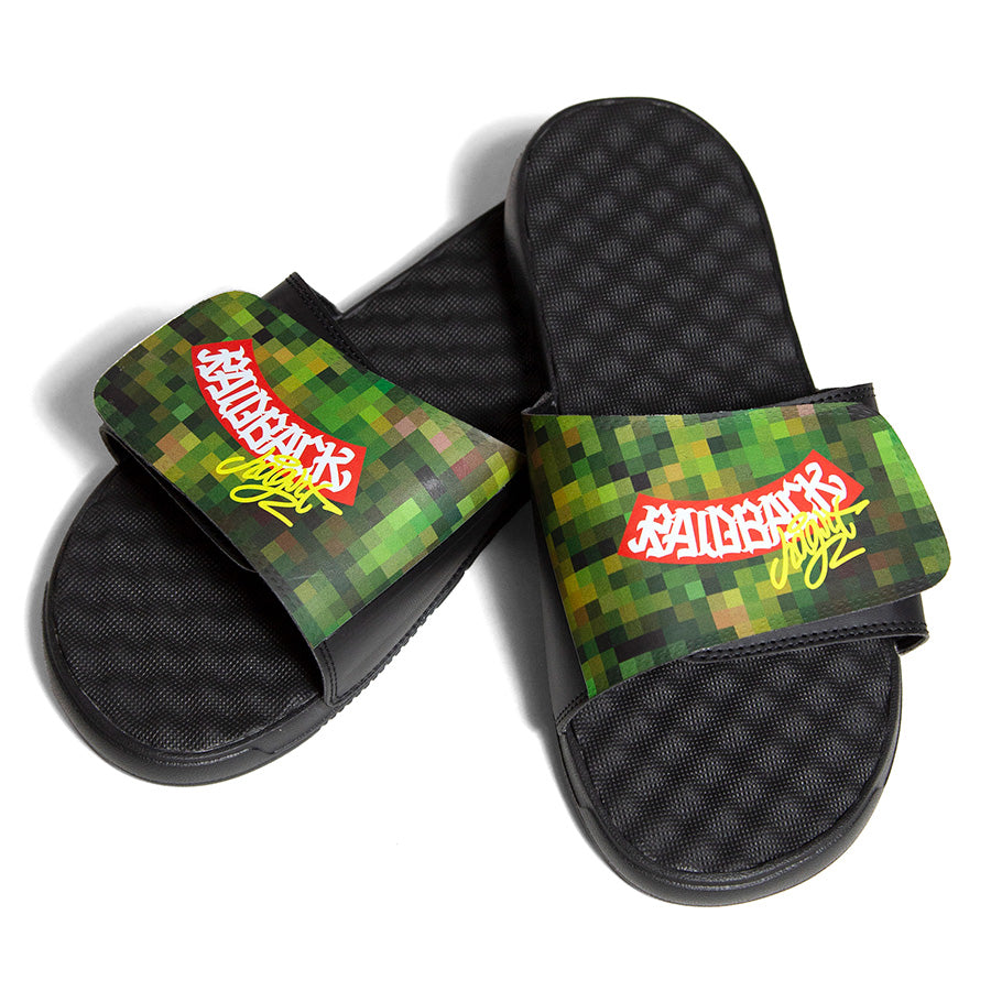 HAIGHT RAIDBACK SLIDE SANDALS iSlide カモ 正面デザイン