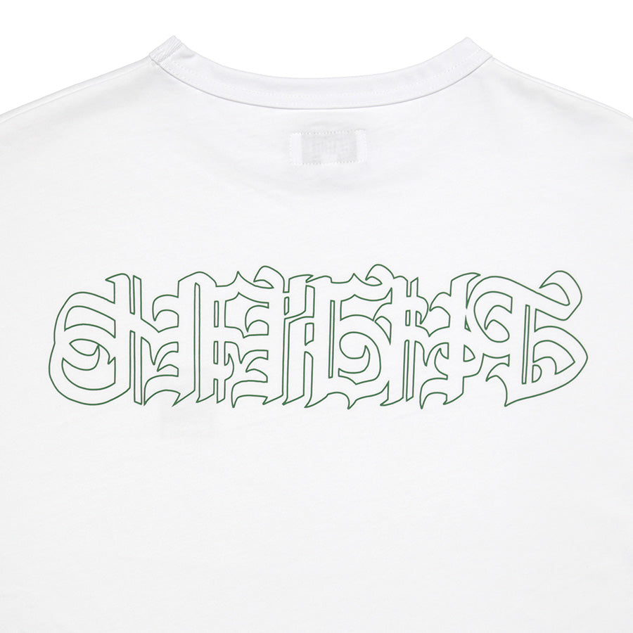 HAIGHT 仙臺 L/S TEE BLACK STORE 別注 ロングスリーブTシャツ ホワイト 背面 平置き HTBS-261002