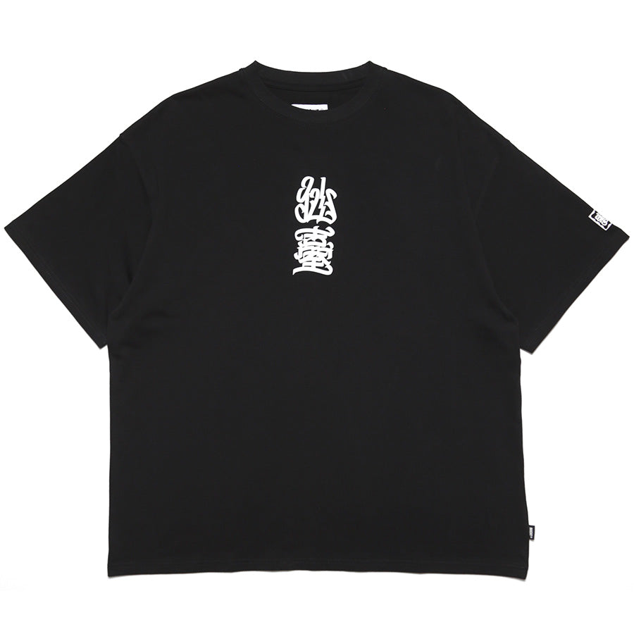 HAIGHT 仙臺 S/S TEE BLACK STORE 別注Tシャツ ブラック 正面 平置き HTBS-261001