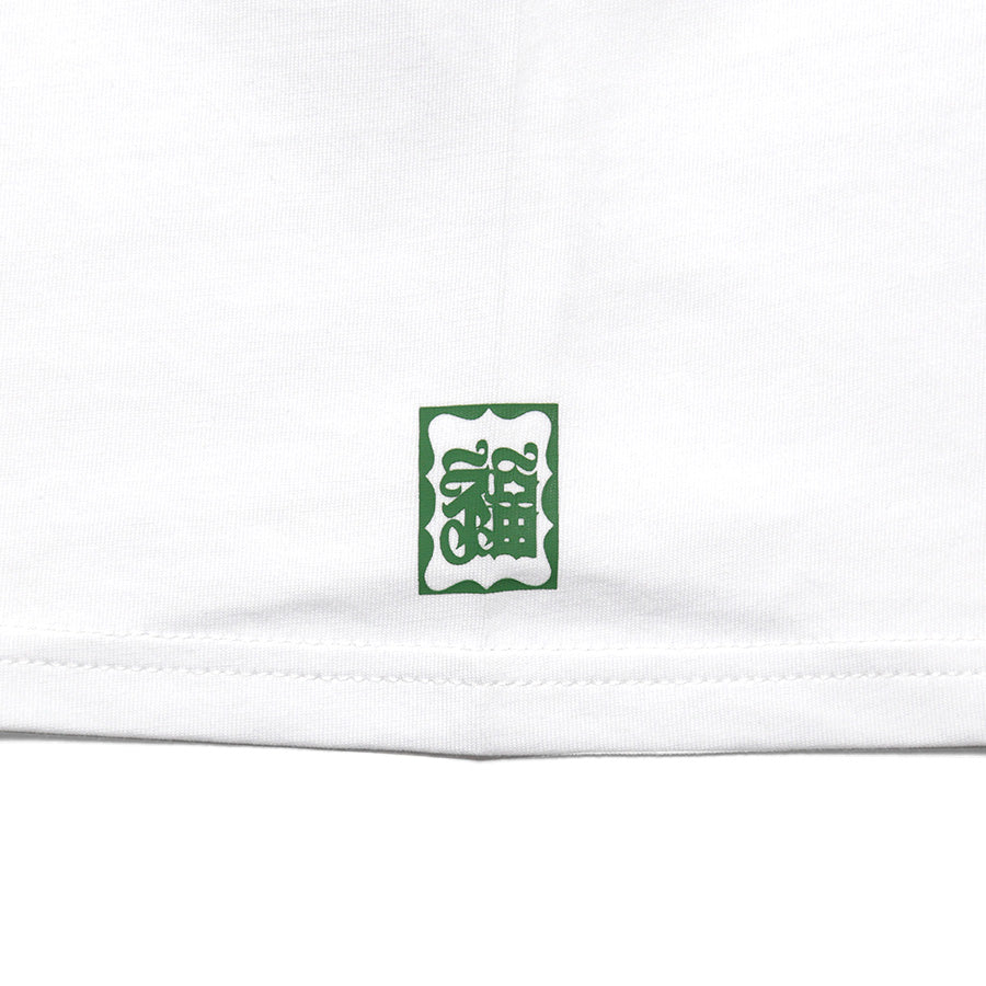 HAIGHT 仙臺 S/S TEE BLACK STORE 別注Tシャツ ホワイト 左袖 福プリント詳細 HTBS-261001