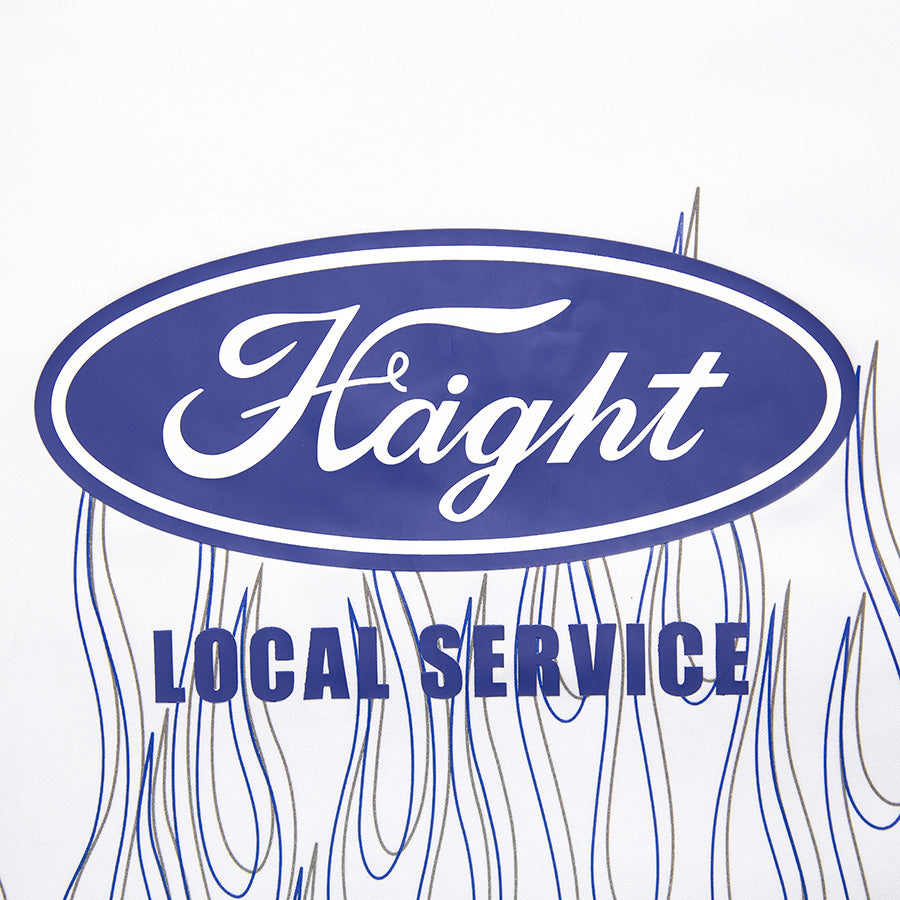 HAIGHT ホワイト フロント中央プリント