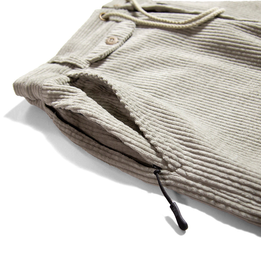 HAIGHT STRAIGHT CORDUROY PANTS コーデュロイパンツ グレー フロント2重ポケット詳細 HTAW-265003
