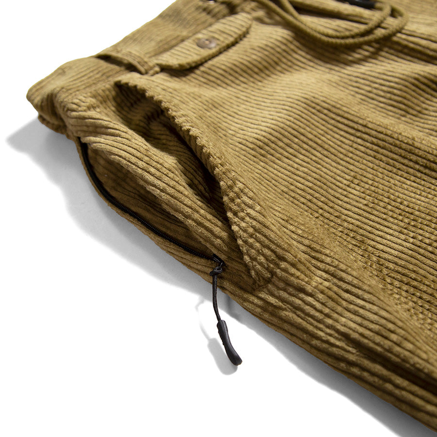 HAIGHT STRAIGHT CORDUROY PANTS コーデュロイパンツ サンド フロント2重ポケット詳細 HTAW-265003