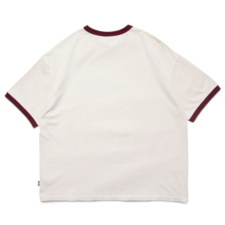 HAIGHT リンガーTシャツ ナチュラル 背面