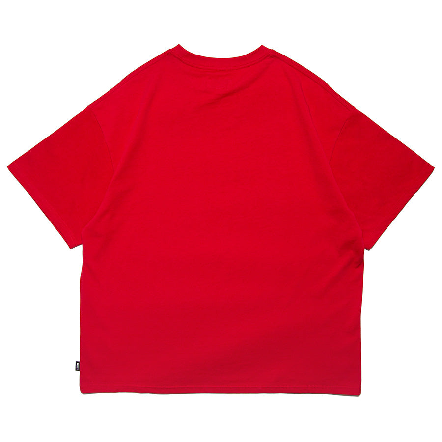 HAIGHT Tシャツ レッド 背面