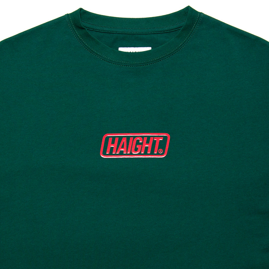 HAIGHT Tシャツ フォレスト 上部ディテール