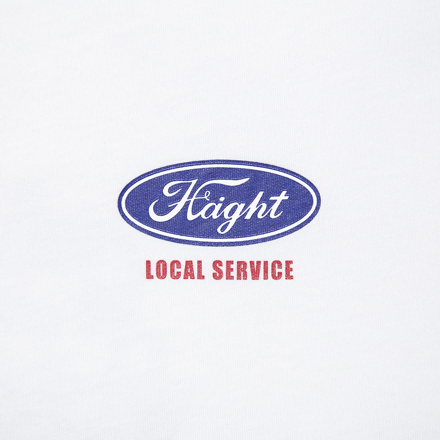 HAIGHT Tシャツ ホワイト 左胸ロゴ