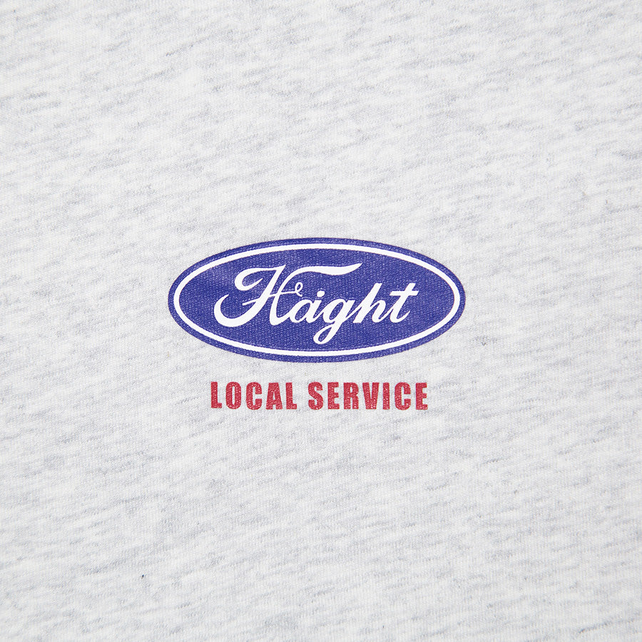 HAIGHT Tシャツ アッシュ 左胸ロゴ