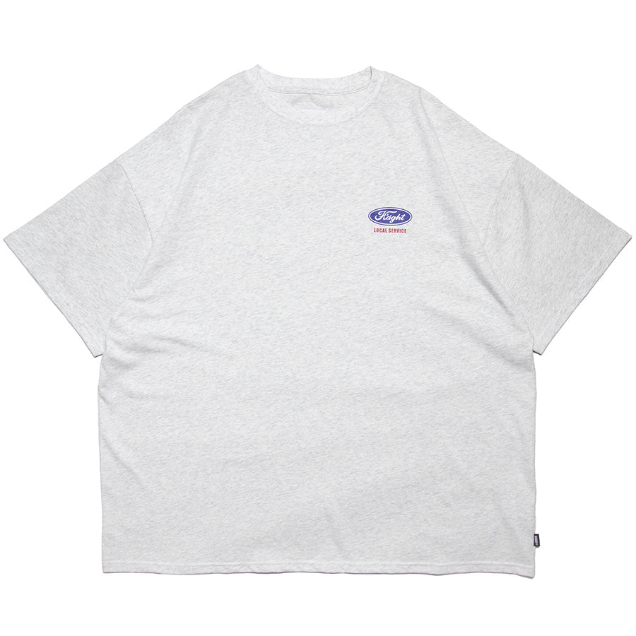HAIGHT Tシャツ アッシュ 正面 グラフィック
