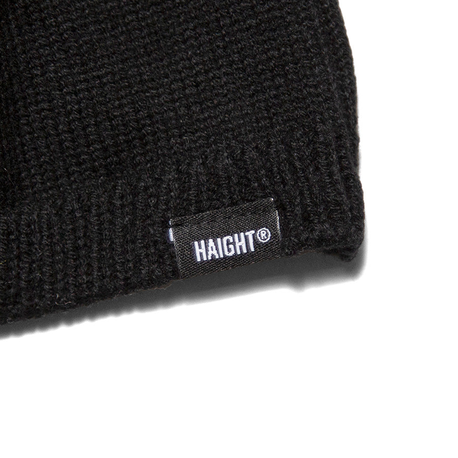 HAIGHT TOP KNOT BEANIE ビーニー ブラック ブランドピスネーム詳細 HTAW-266001