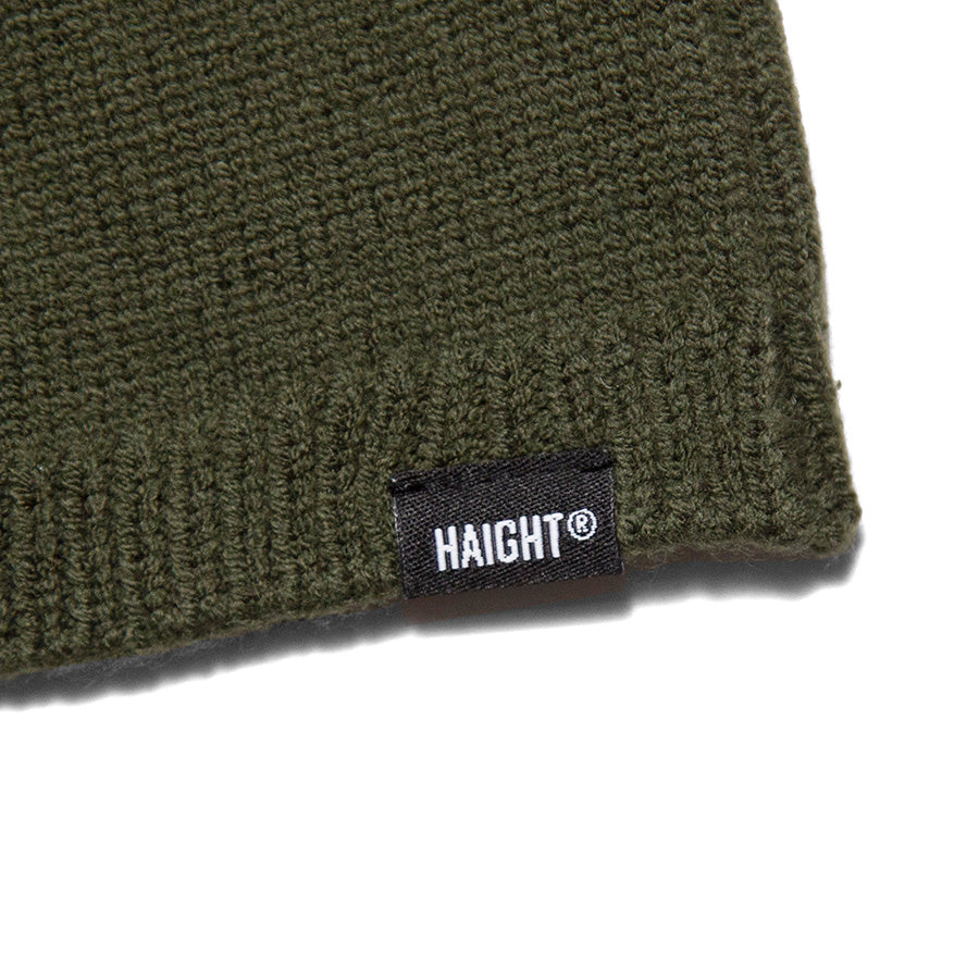 HAIGHT TOP KNOT BEANIE ビーニー オリーブ ブランドピスネーム詳細 HTAW-266001