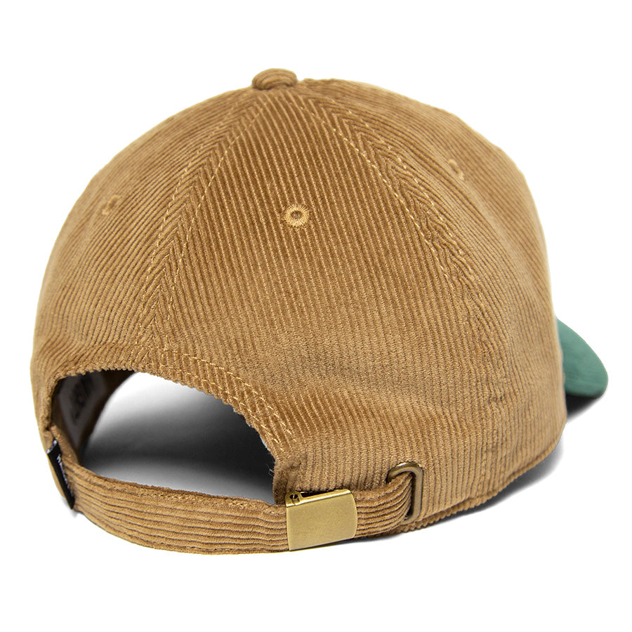 HAIGHT TWO-TONE COUDUROY CAP コーデュロイ キャップ サンド/グリーン 背面 サイズ調整アジャスター HTAW-266005