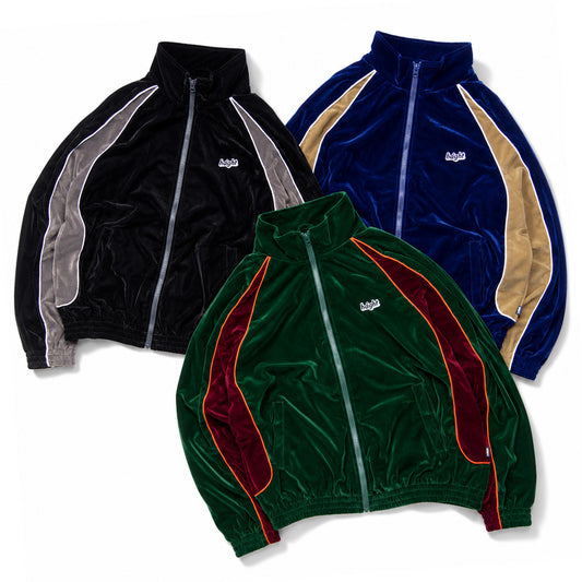 HAIGHT VELOUR TRACK JACKET ベロア トラックジャケット ブラック ネイビー グリーン 3カラー HTAW-262005