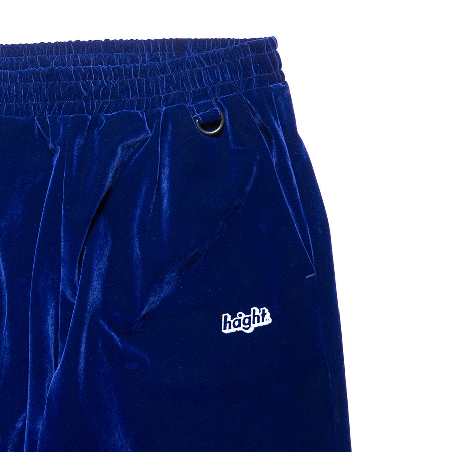 HAIGHT VELOUR TRACK PANTS ベロア トラックパンツ ネイビー ウエスト部分リング詳細 HTAW-265002