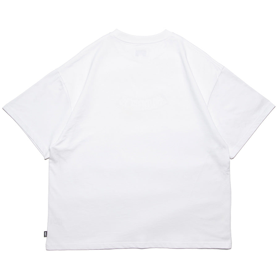HAIGHT RAIDBACK ARCH LOGO ホワイト 背面デザイン