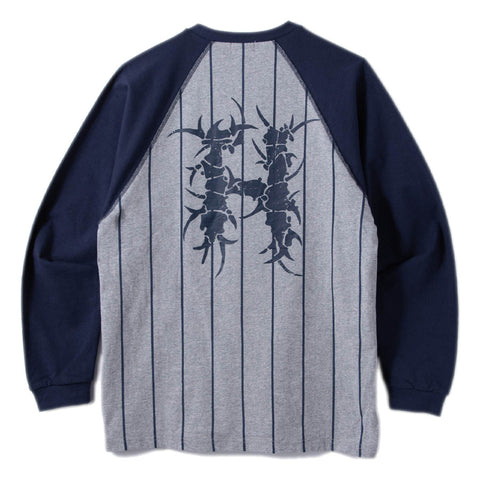 グレー/ネイビー