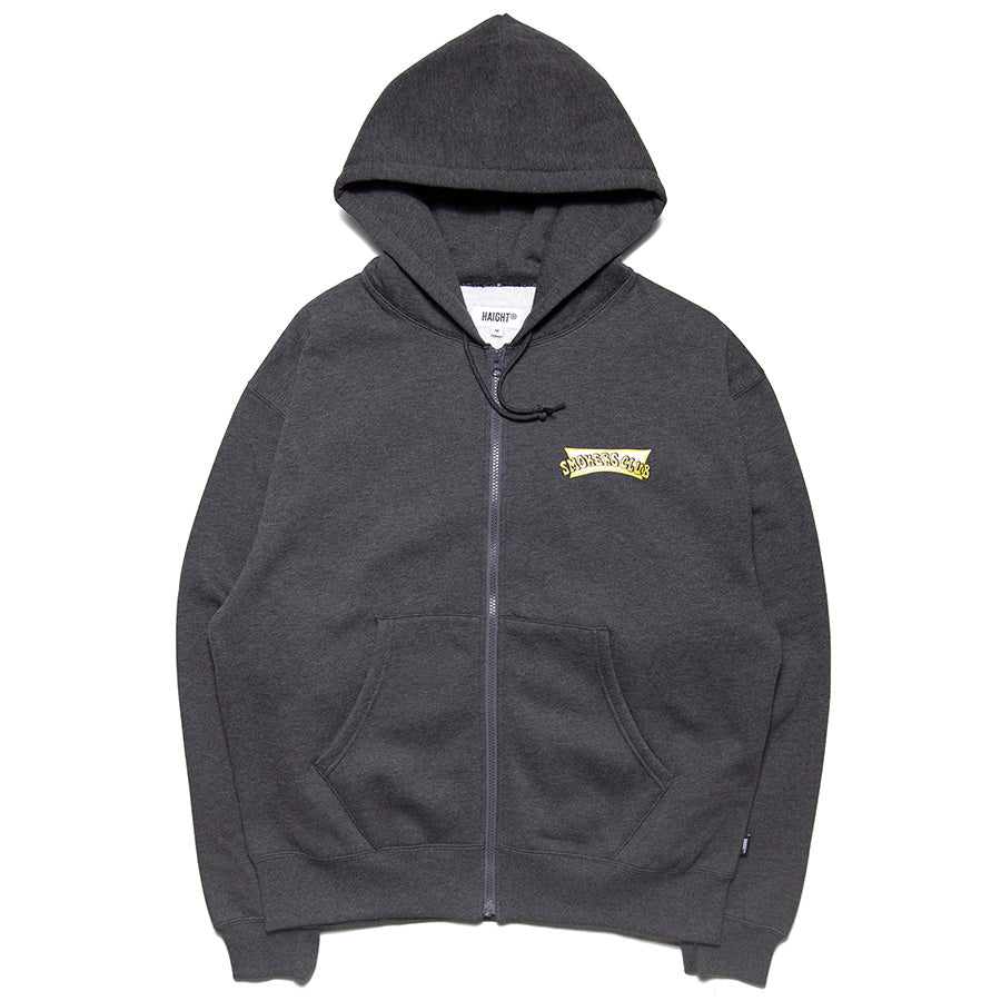 HAIGHT ( ヘイト ) SMOKERS CLUB V4 ZIP HOODIE パーカー ジップアップ HTCF-253001