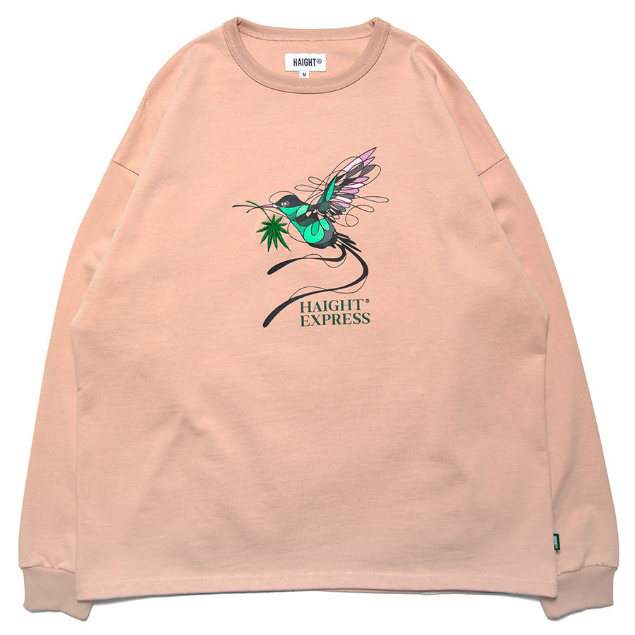 HAIGHT ( ヘイト ) EXPRESS HEAVY LS Tee ft. New School Art ロングスリーブTシャツ ヘビーオンス HTHP-251001 26SS