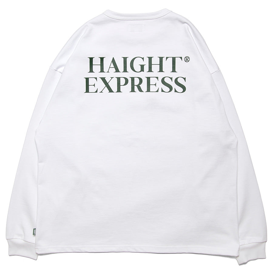 HAIGHT ( ヘイト ) EXPRESS HEAVY LS Tee ft. New School Art ロングスリーブTシャツ ヘビーオンス HTHP-251001 26SS
