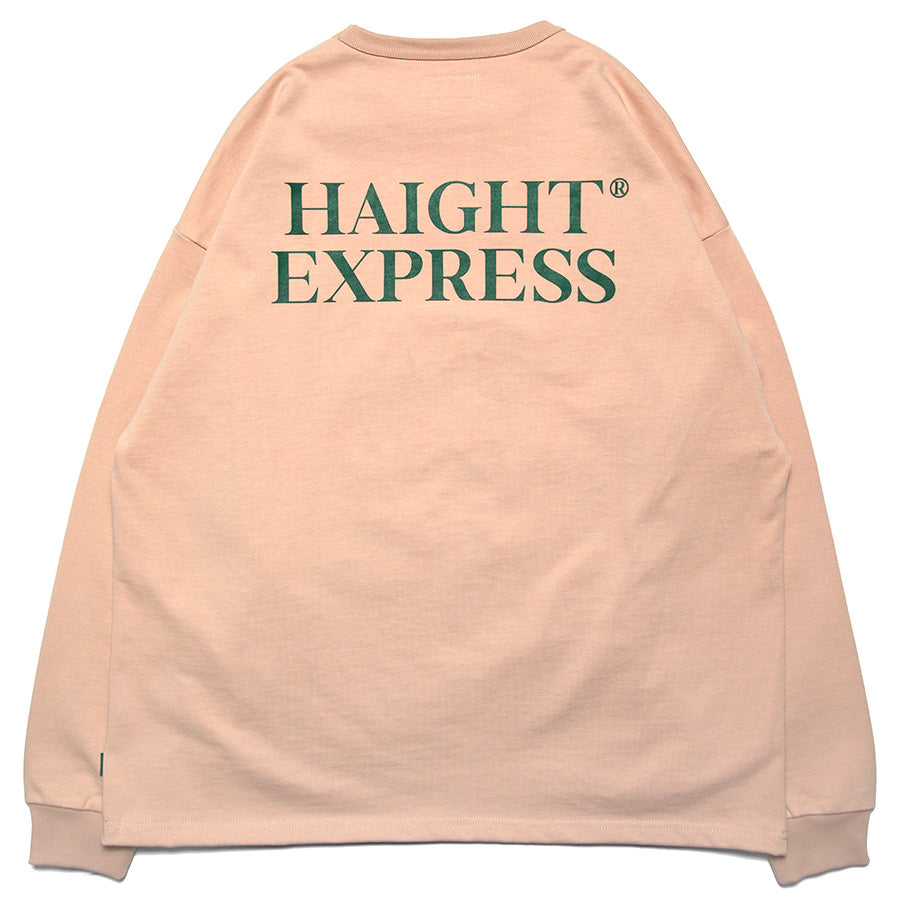 HAIGHT ( ヘイト ) EXPRESS HEAVY LS Tee ft. New School Art ロングスリーブTシャツ ヘビーオンス HTHP-251001 26SS