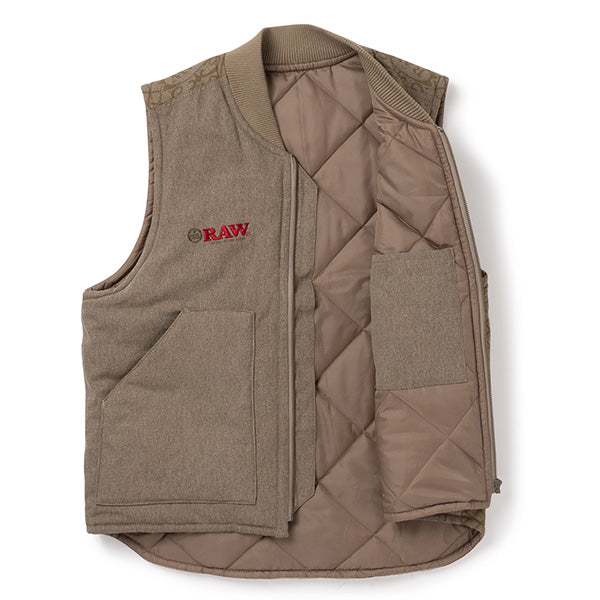 インターブリード コラボレーション ベスト INTERBREED × RAW Factory Vest IB23AW15 – BLACK STORE