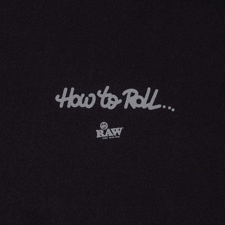 INTERBREED × RAW ( インターブリード × ロウ )  How To Roll SS Tee Tシャツ