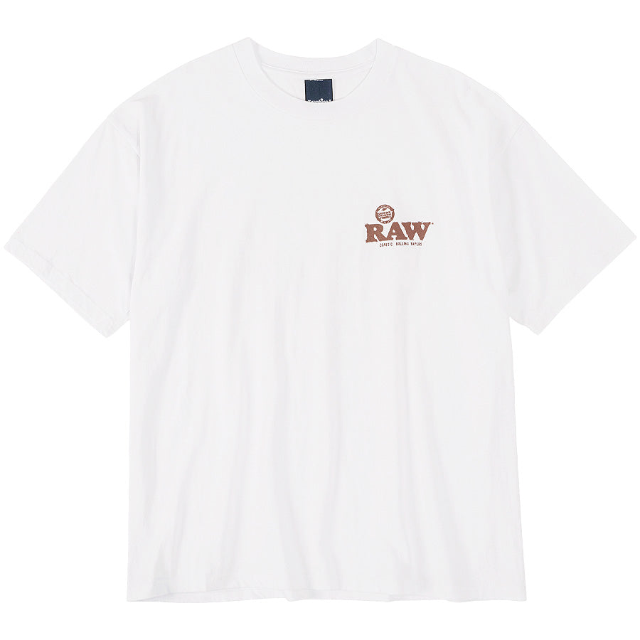 INTERBREED × RAW ( インターブリード × ロウ ) コラボレーション Slow Burning SS Tee Tシャツ –  BLACK STORE