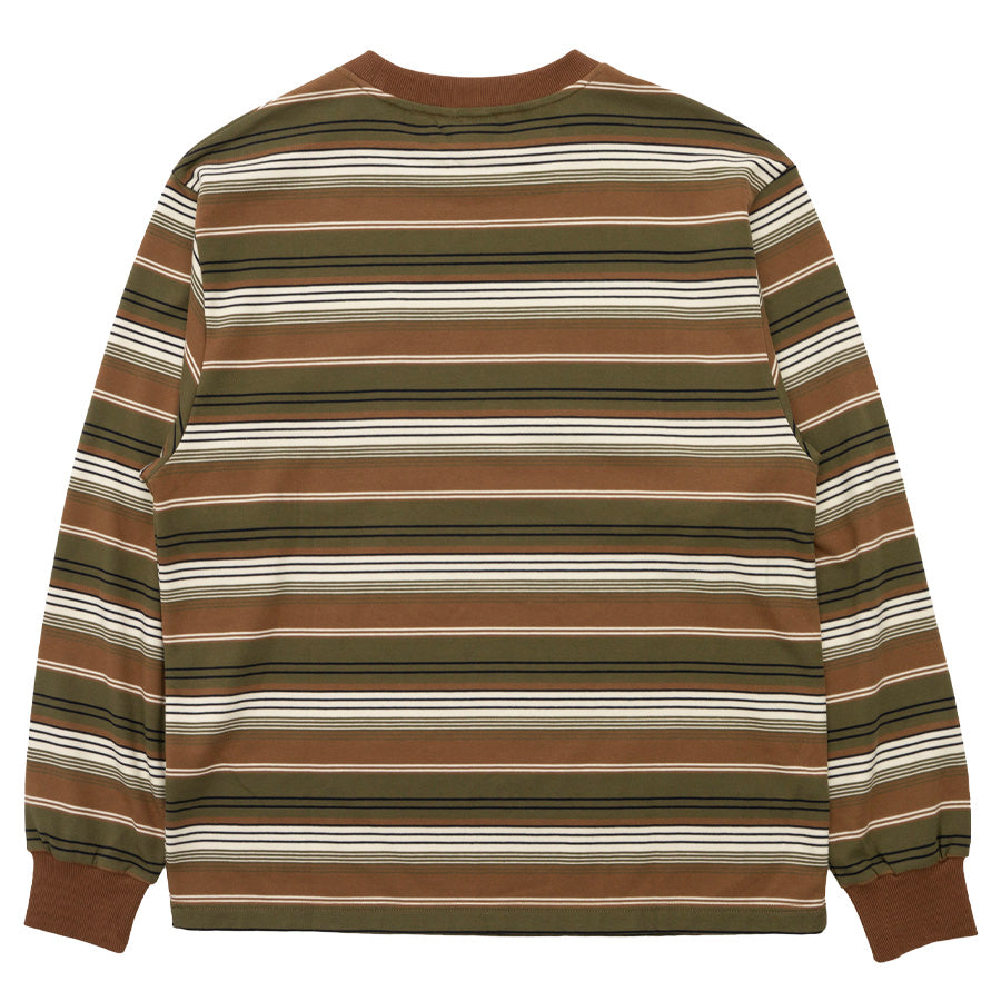 INTERBREED ( インターブリード ) French Terry Striped L/S Tee ボーダー ロングスリーブTシャツ