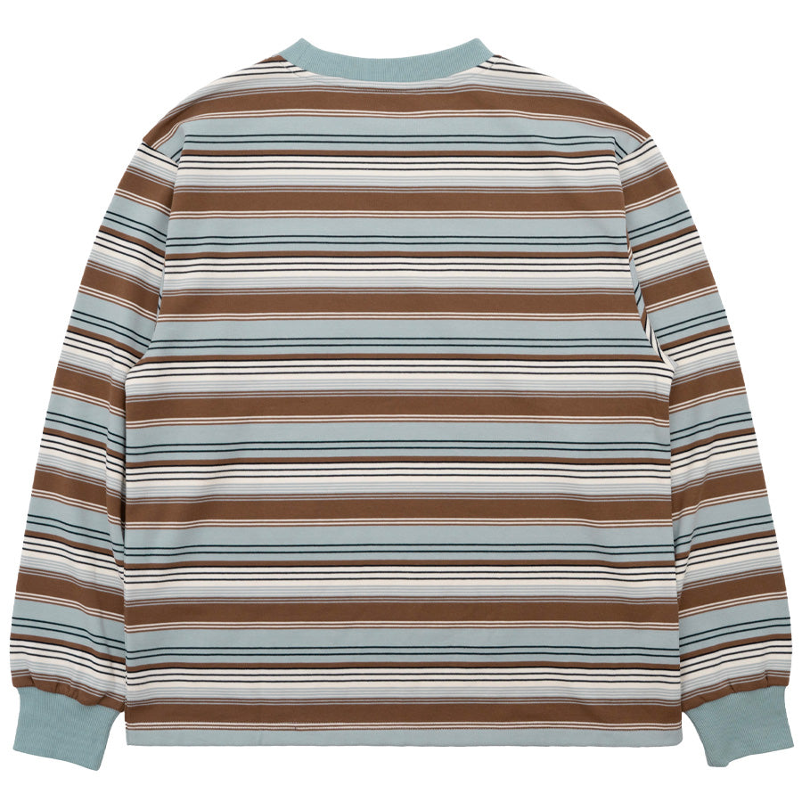 INTERBREED ( インターブリード ) French Terry Striped L/S Tee ボーダー ロングスリーブTシャツ