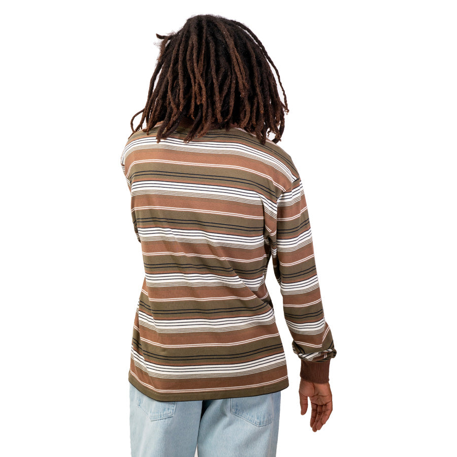 INTERBREED ( インターブリード ) French Terry Striped L/S Tee ボーダー ロングスリーブTシャツ