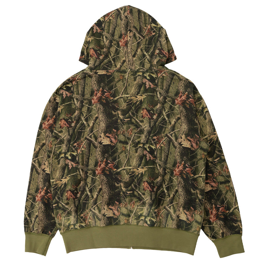 INTERBREED ( インターブリード ) Camouflage Heavy Weight Zip Hoodie ジップパーカー