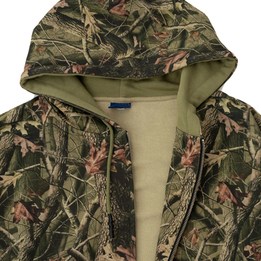 INTERBREED ( インターブリード ) Camouflage Heavy Weight Zip Hoodie 